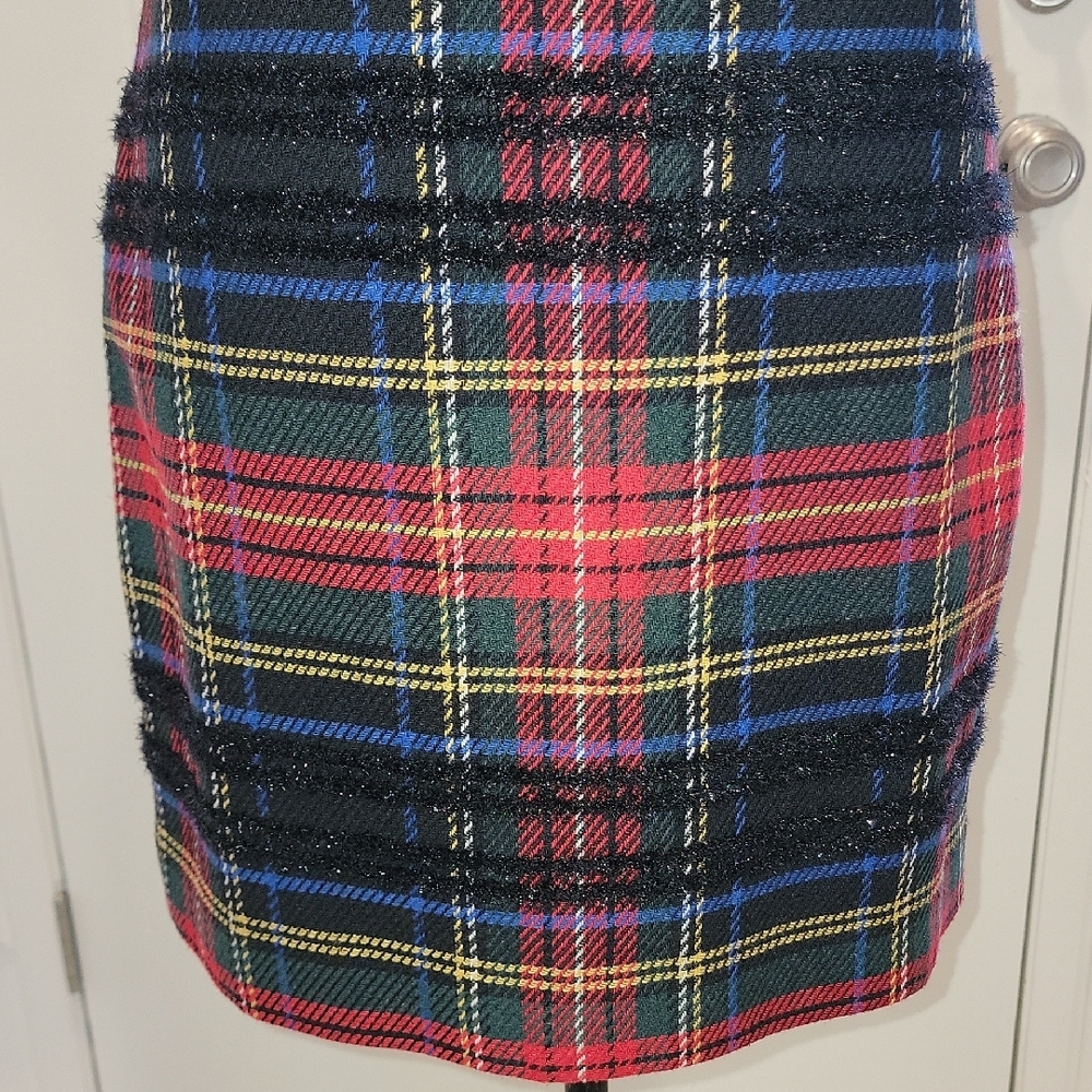 J. Crew Tartan Plaid Mini Skirt - Picture 3 of 13